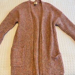 BRAND NEW NEVER WORN Long Pink Long Sweater